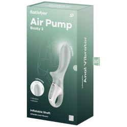 Satisfyer Vibro Gonflable Air Pump Booty 3 8 x 3.5cm